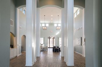 Clubhouse interior entrance